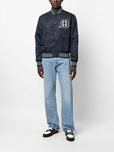 MSGM Bomberjack met logopatch - Blauw