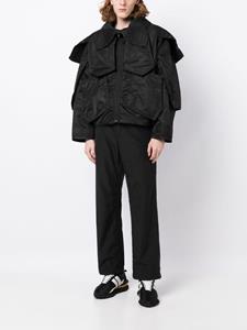MCQ Jack met puntige zak - Zwart