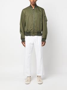 Kiton Bomberjack met rits - Groen