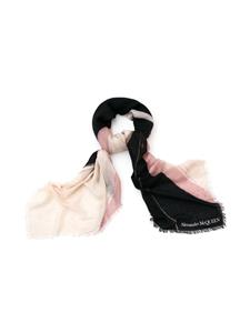 alexandermcqueen Alexander McQueen Kasjmier sjaal - Zwart