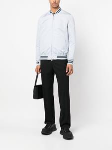 alexandermcqueen Alexander McQueen Bomberjack met logoprint - Blauw
