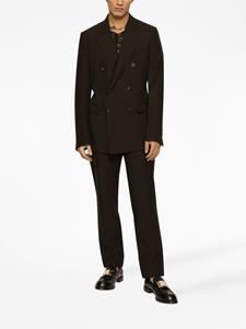 dolce&gabbana Dolce & Gabbana Straight pantalon - Zwart