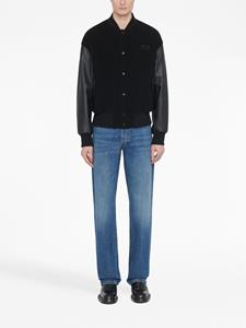 alexandermcqueen Alexander McQueen Bomberjack met vlakken - Zwart