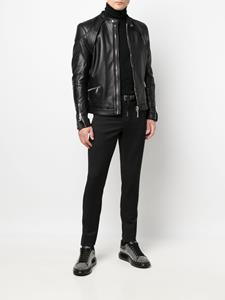 philippplein Philipp Plein Bomberjack met rits - Zwart