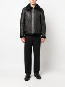 Leren jack - Zwart