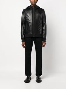 philippplein Philipp Plein Leren jack - Zwart