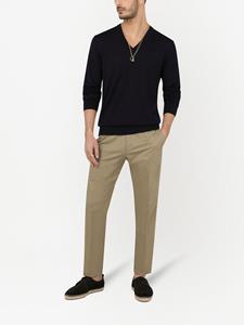 dolce&gabbana Dolce & Gabbana Pantalon met toelopende pijpen - Beige