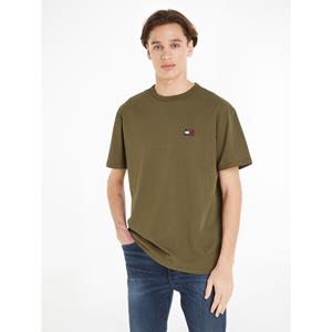 TOMMY JEANS Recht T-shirt, badge logo