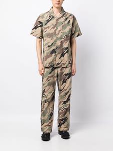 Maharishi Broek met print - Bruin