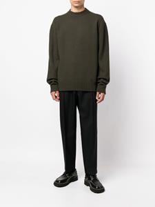 jilsander Jil Sander Pantalon met wijde pijpen - Zwart