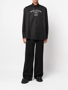 VETEMENTS Pantalon met wijde pijpen - Zwart