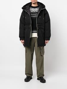 sacai Parka met rits - Zwart