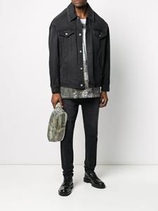 Button-down jack - Zwart