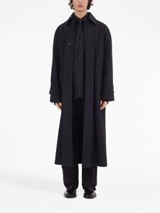 Ferragamo Trenchcoat met verborgen sluiting - Zwart