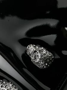 philippplein Philipp Plein Leren handschoenen - Zwart