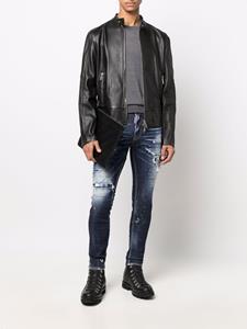 DSQUARED2 Leren jack - Zwart