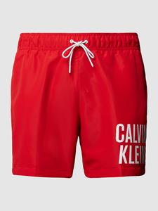 Calvin Klein Underwear Plus PLUS SIZE zwembroek met labelprint