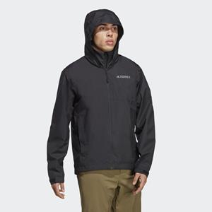 adidas Terrex Multi Rain.RDY Primegreen Regenjas Zwart/Donkergrijs