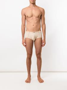 amirslama Amir Slama Zwembroek met ceintuur - Beige