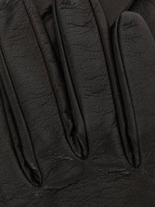 Handschoenen met veterdetail - Zwart