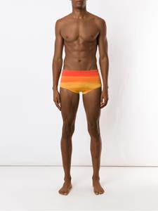 amirslama Amir Slama Zwembroek met tie-dye print - Oranje