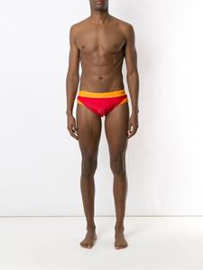 amirslama Amir Slama Zwembroek met colourblocking - Rood