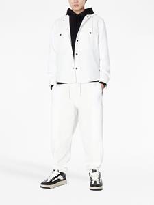 Jack met logoprint - Wit