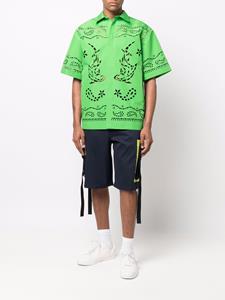 MSGM Shorts met kwastje - Blauw