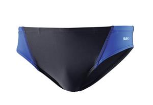 BECO zwembroek, slip/brief, blauw/zwart,**