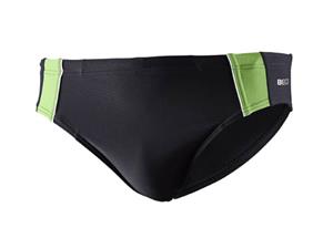 BECO zwembroek, slip/brief, kiwi/zwart,