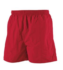 BECO zwemshorts, binnenbroekje, elastische band, 3 zakjes, rood,