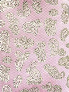 Stropdas met paisley-print - Roze