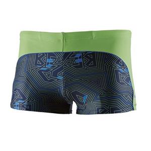 BECO zwembroek, boxer, donker groen/zwart,**