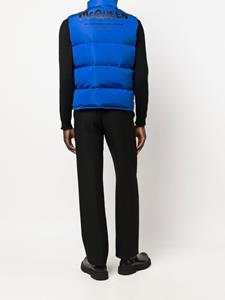 alexandermcqueen Alexander McQueen Bodywarmer met logoprint - Blauw