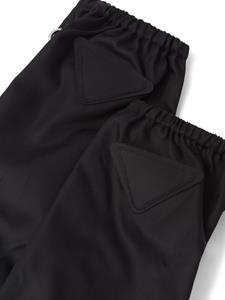 Prada Re-Nylon handschoenen met logo - Zwart