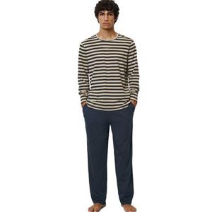 Marc O'Polo Pyjama met merkembleem op de borst (set, 2-delig)