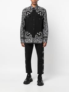 philippplein Philipp Plein Joggingbroek met logopatch - Zwart