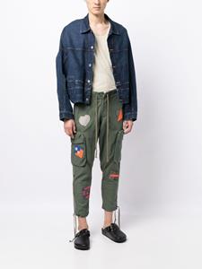 greglauren Greg Lauren Cargo broek - Groen