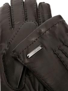 Leren handschoenen - Zwart