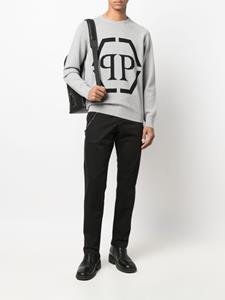 philippplein Philipp Plein Slim-fit chino - Zwart