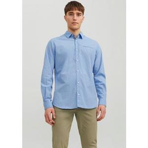 JACK&JONES Slim fit overhemd met micropatroon