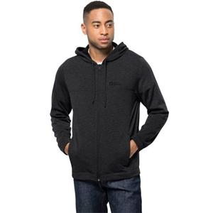 Jack Wolfskin Waldsee Hooded Jkt M Zwart