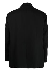 rafsimons Raf Simons Blazer met enkele rij knopen - Zwart