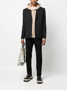 Lanvin Straight pantalon - Zwart