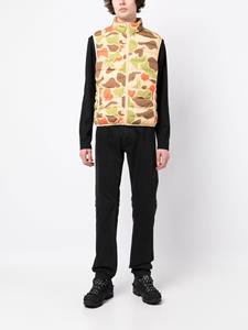 billionaireboysclub Billionaire Boys Club Bodywarmer met camouflageprint - Geel