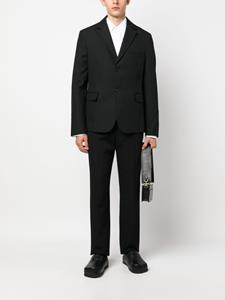 Jacquemus Blazer met enkele rij knopen - Zwart