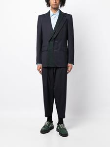 Blazer met enkele rij knopen - Blauw