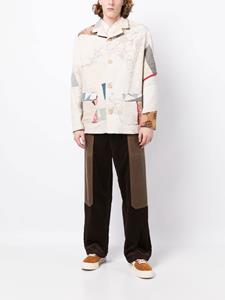 bywalid By Walid Jack met patchwork - Beige