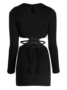cynthiarowley Cynthia Rowley Uitgesneden mini-jurk - Zwart