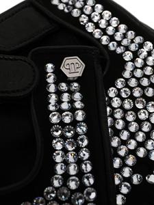 philippplein Philipp Plein Leren handschoenen - Zwart